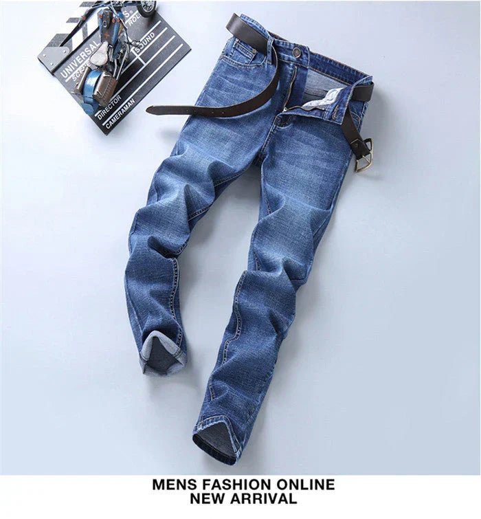Men's Stretch Straigh Denim Jeans | Pack of 2 - Image 3